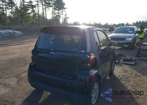 2013 Smart Fortwo Passion from USA, damaged, VIN WMEEJ3BA1DK609247